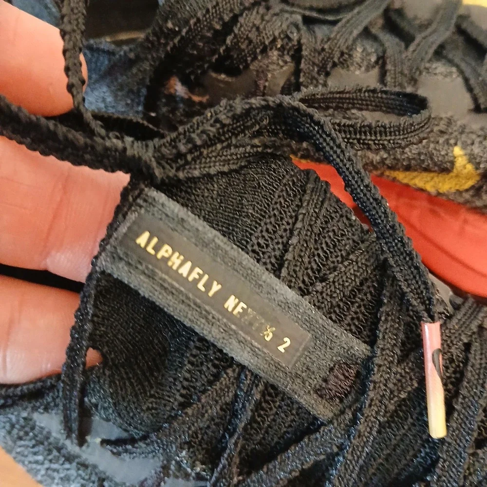 Nike Black Yellow Pink Running Shoes